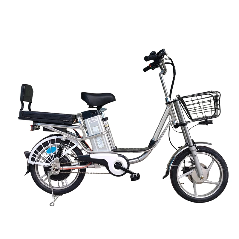 Factory,18 Inch Aluminum Alloy Frame Household Electric Bike,350W Delivery E-bike,60V Lithium Battery Cargo Electric Bicycle,OEM