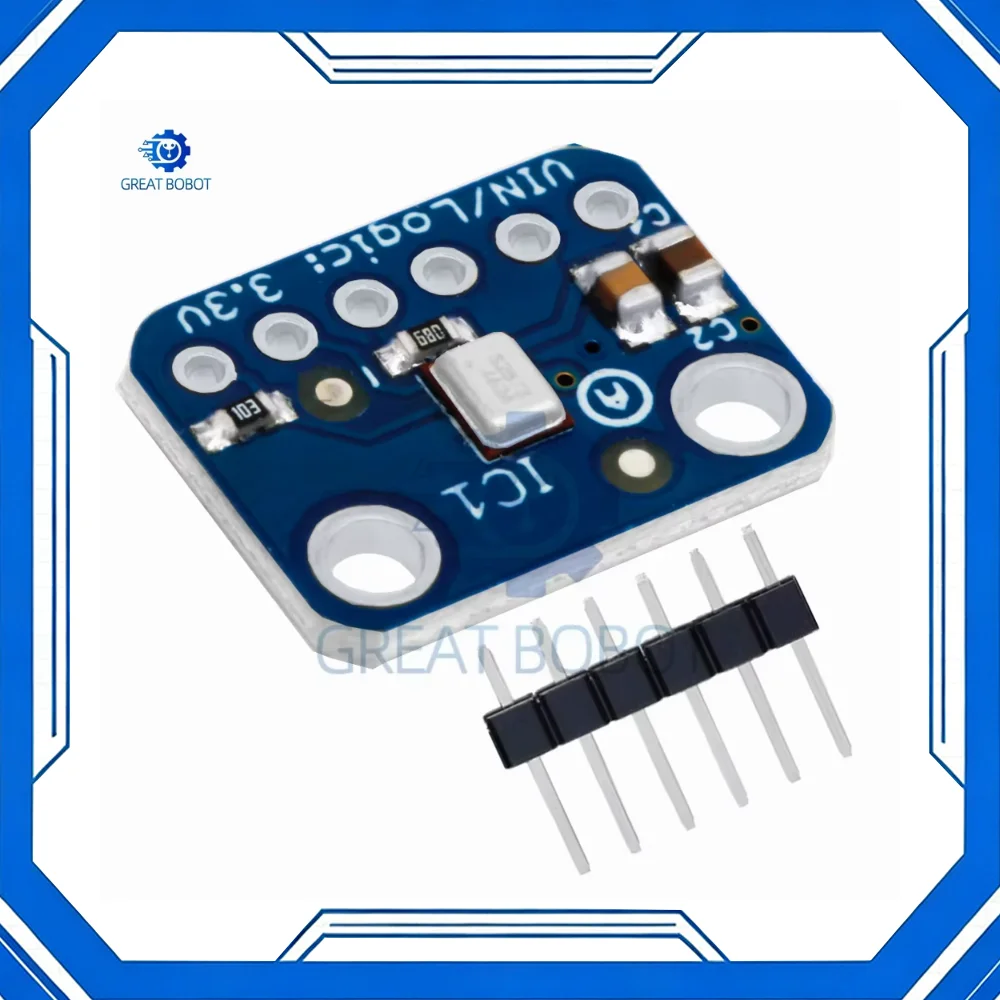SPH0645LM4H I2S MEMS Microphone Breakout Board 1.6V-3.6V Compatible for Arduino and Raspberry Pi