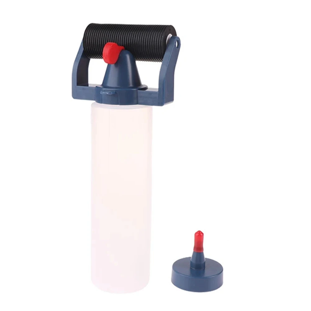 Multipurpose Transparent Roller Bottle with Detachable Parts and Leak Resistant Cap for Portable Use with Essential Oils