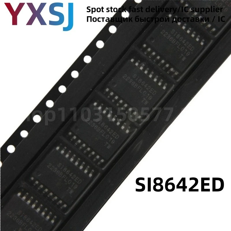5piece SI8642 SI8642ED-B-ISR SI8642ED SOP16 four-channel digital isolator chip