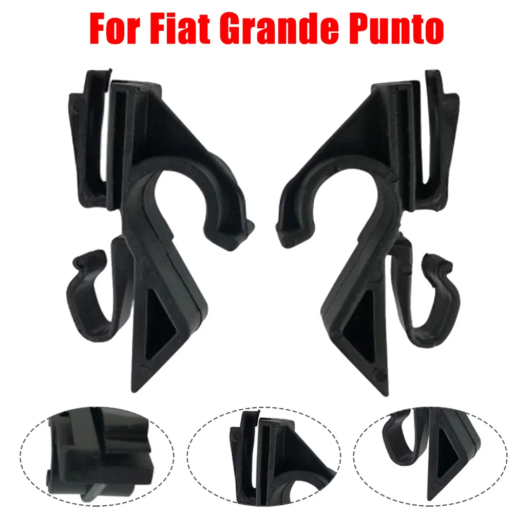 

For Grande Punto 2006+ Rear Parcel Shelf Clips Plastic 71719952 71719953 Car Vehicle Fastener Pair Parcel Shelf Accessories