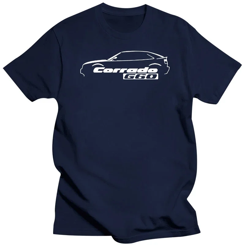 2024 Tee gömlek özel aldult genç unisex unisex Sıcak satış 100% pamuk moda Corrado G60 Inspired Retro klasik araba T-Shirt