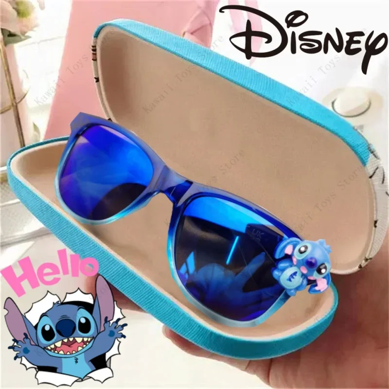 Disney Stitch Anime Sunglasses Stitch Cartoon Figrues Glasses Children Boys Girls Sunglasses Cute Decoration Kids Toy Gifts