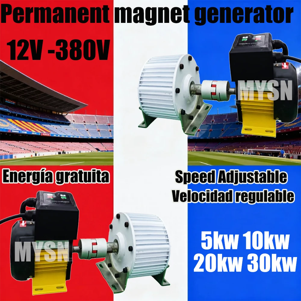 

﻿ Портативный генератор 10 кВт 30 кВт 230 В 400 В, генератор на постоянных магнитах, 20 кВт, для домашнего использования, с двигателем, для кемпинга, на открытом воздухе, 30 кВт