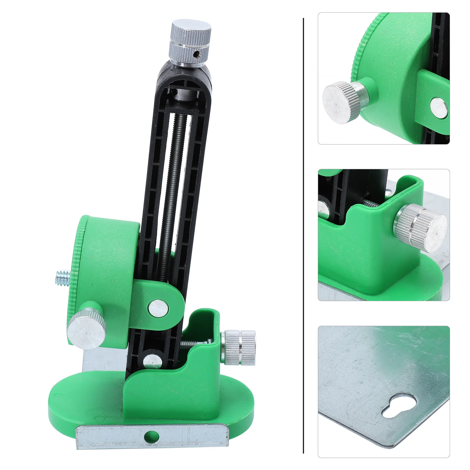 Uchwyt do poziomicy, montowany na ścianie, mocny magnes, trwały, odporny na zużycie, praktyczny wspornik do poziomicy.