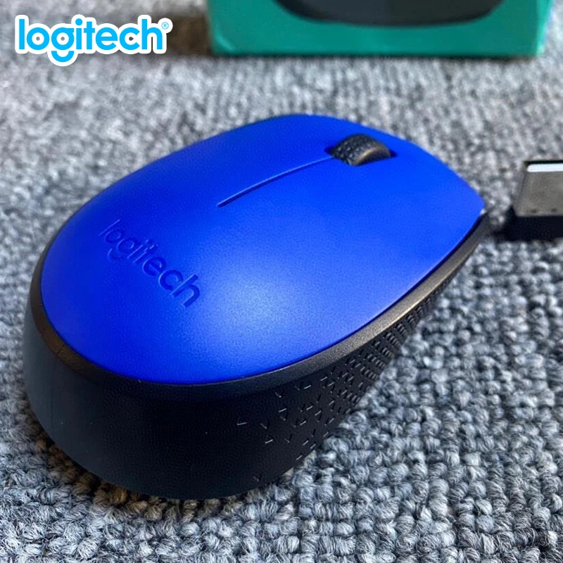 لوجيتك M170 ماوس لاسلكي للكمبيوتر المحمول USB مكتب المنزل