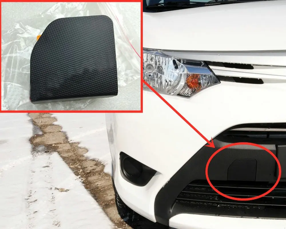 Apply to  14-16 models of vios  Front towbar cover，  One price