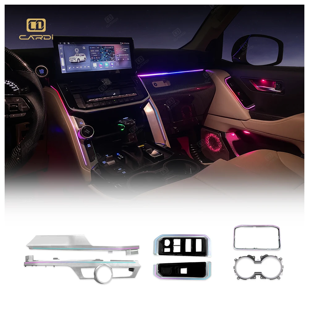 Hot selling：'CARDI' G8 Symphony Ambient Light OEM&ODM for  Land Cruiser 300 LED Car Interior Lighting System