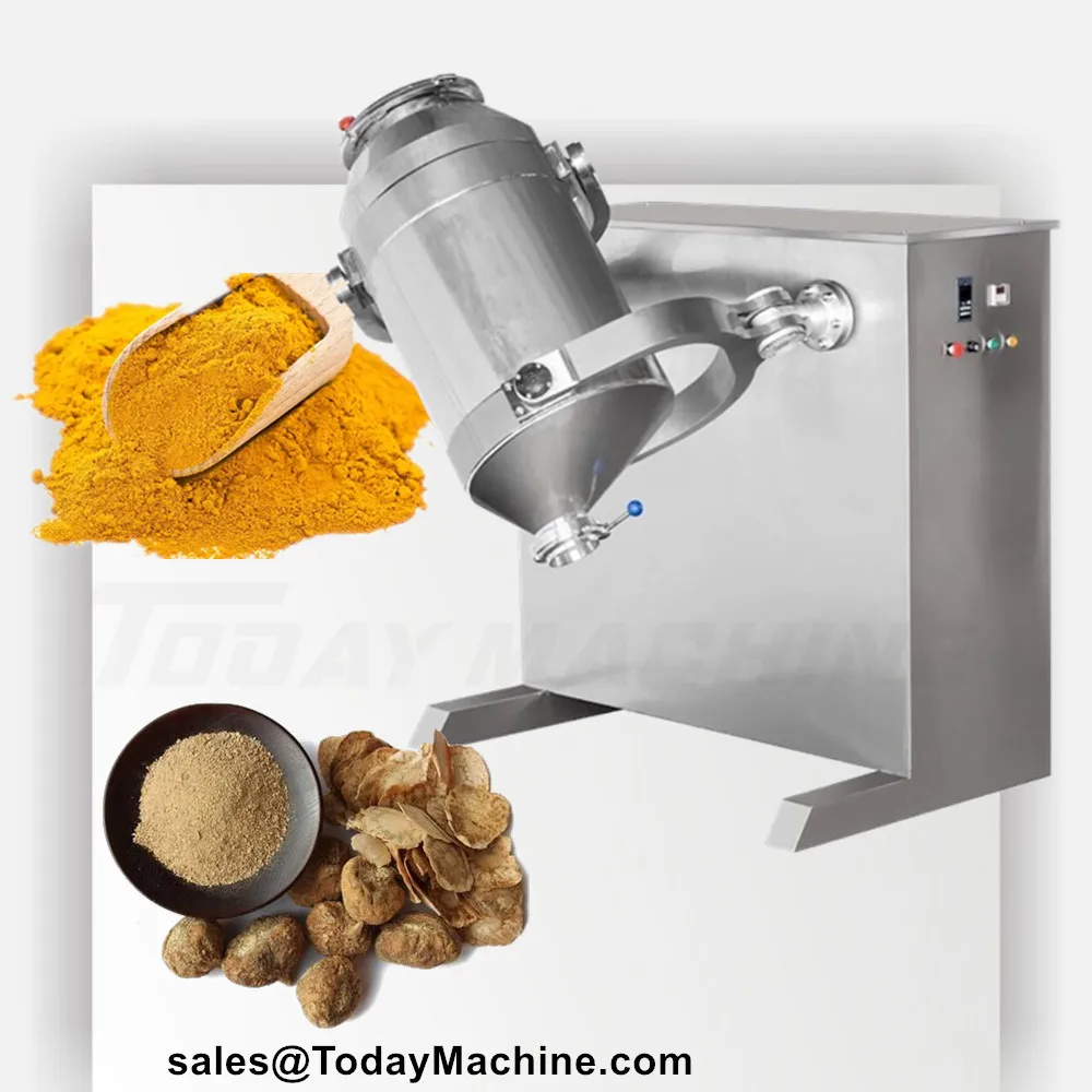 3d Powder Mixer Mixer Powder Swing 3d Industrial Blender
