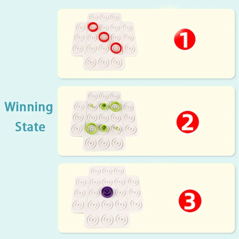 Gioco di strategia per bambini Giocattoli Ghiera Interazione genitore-figlio Tavola per il tempo libero Puzzle di allenamento per il pensiero logico per bambini