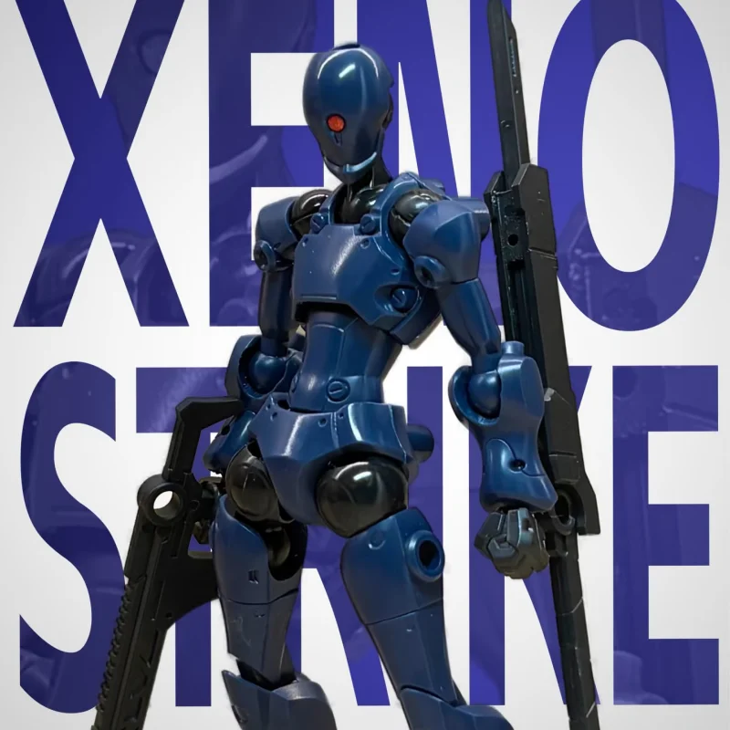 

New HEIK MAINLAND 3MIN-A Project Action Figures Assembly Model Kit Robot ABS Model Collection Desktop Toy Boy's Birthday Gift