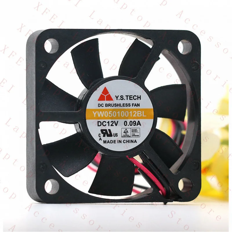 

D 1PC FOR Y.S.TECH YW05010012BL Cooling Fan 12V 0.09A 5CM battery charger