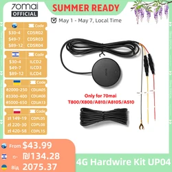 70mai 4G Hardwire Kit UP04 for 70mai T800 A810S A810 A510 X800 X200 4G LTE Module Remote Control Live Streaming 70mai UP04