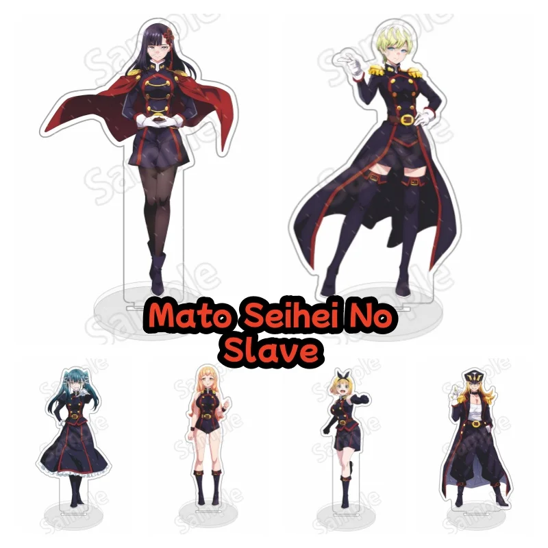 Anime Mato Seihei No Slave Stand Model Uzen Kyōka Azuma Himari Azuma Yachiho Figure Acrylic Model Valentine's Day gifts