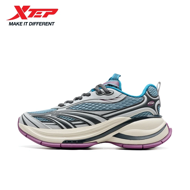 

Xtep Basque 3 For Male Causal Shoes 2026 Spring Retro Fashion Luxury Height-Increasing Sports Shoes 874219320001