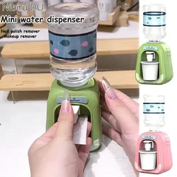 Nail Polish Remover Bottle Cleaner Press Bottle Mini Water Dispenser Makeup Remover Refillable Liquid Container Manicure Tools