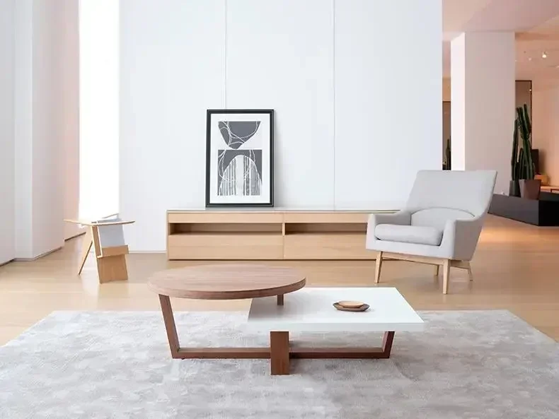 yh American Country Style Coffee Table Simple Modern Nordic Small Tea Table Living Room Dedicated