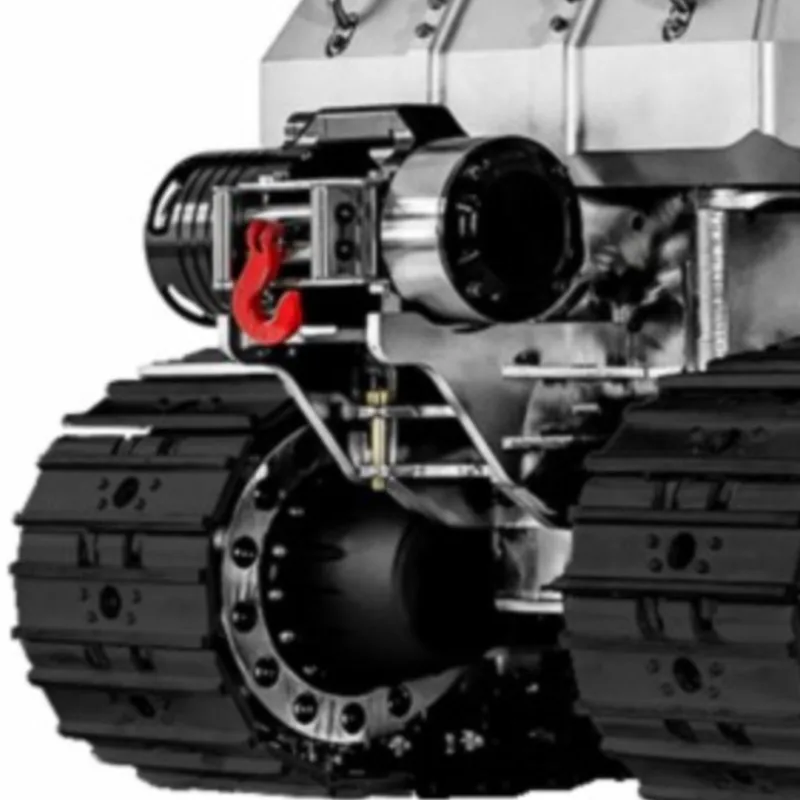 

1/14 LESU Metal RC Hydraulic Bulldozer Aoue 850K Black Tracks Remoted Engeering Vehicle Radio Control Dozer For Gifts