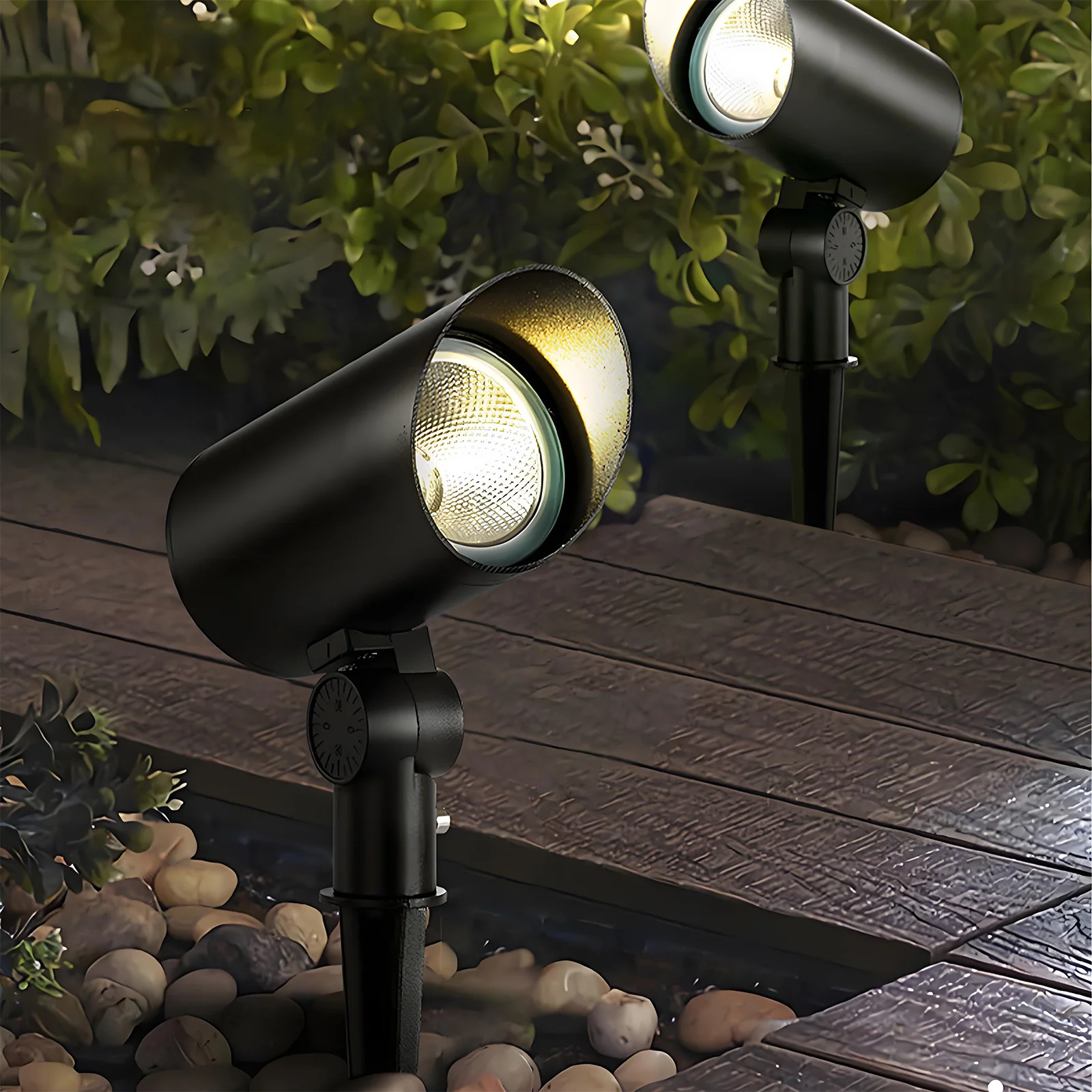 

25pcs Plug- Lamp Lawn Light Ground Spikes For Garden Outdoor Decorative Stakes Landscape Led Lighting Accessories