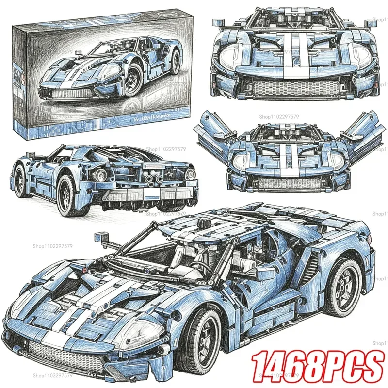 1-8-scale-1468pcs-technical-speed-champion-performance-racing-car-detailed-building-block-car-display-model-car-vehicle-gift-toy