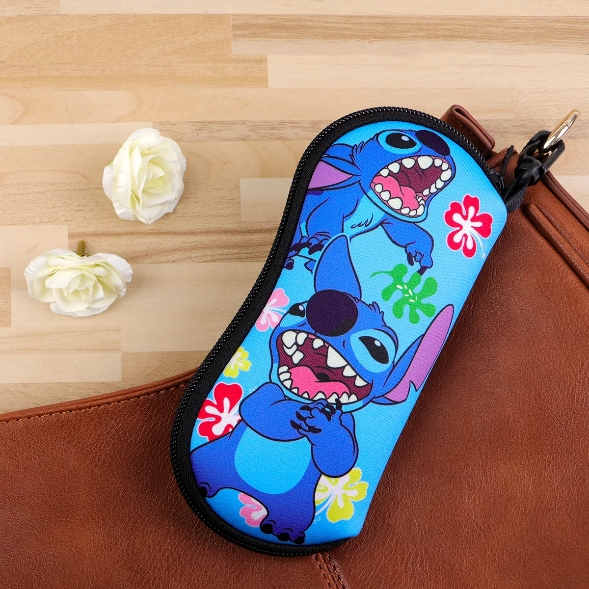 Classic Movie Anime Figures Eyewear Cases Cover Sunglasses Case Cartoon Animals Glasses Box With Zipper Portable Eyeglass Cases image 4
