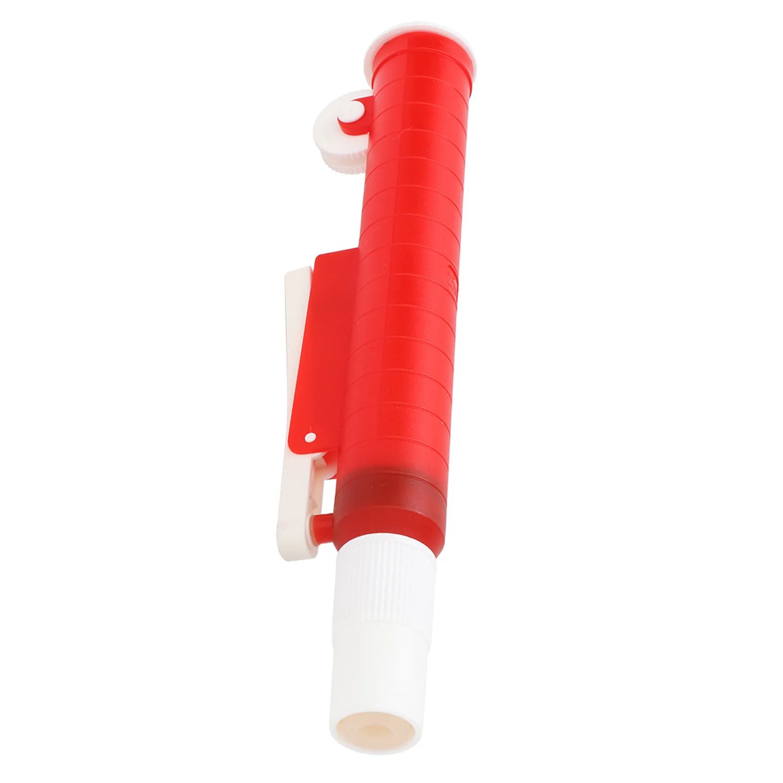 25ml Pipette Pump Manual Pipettor Pump Pipette Aid Fast Release Pipette Pump Laboratory Supplies Red ﻿