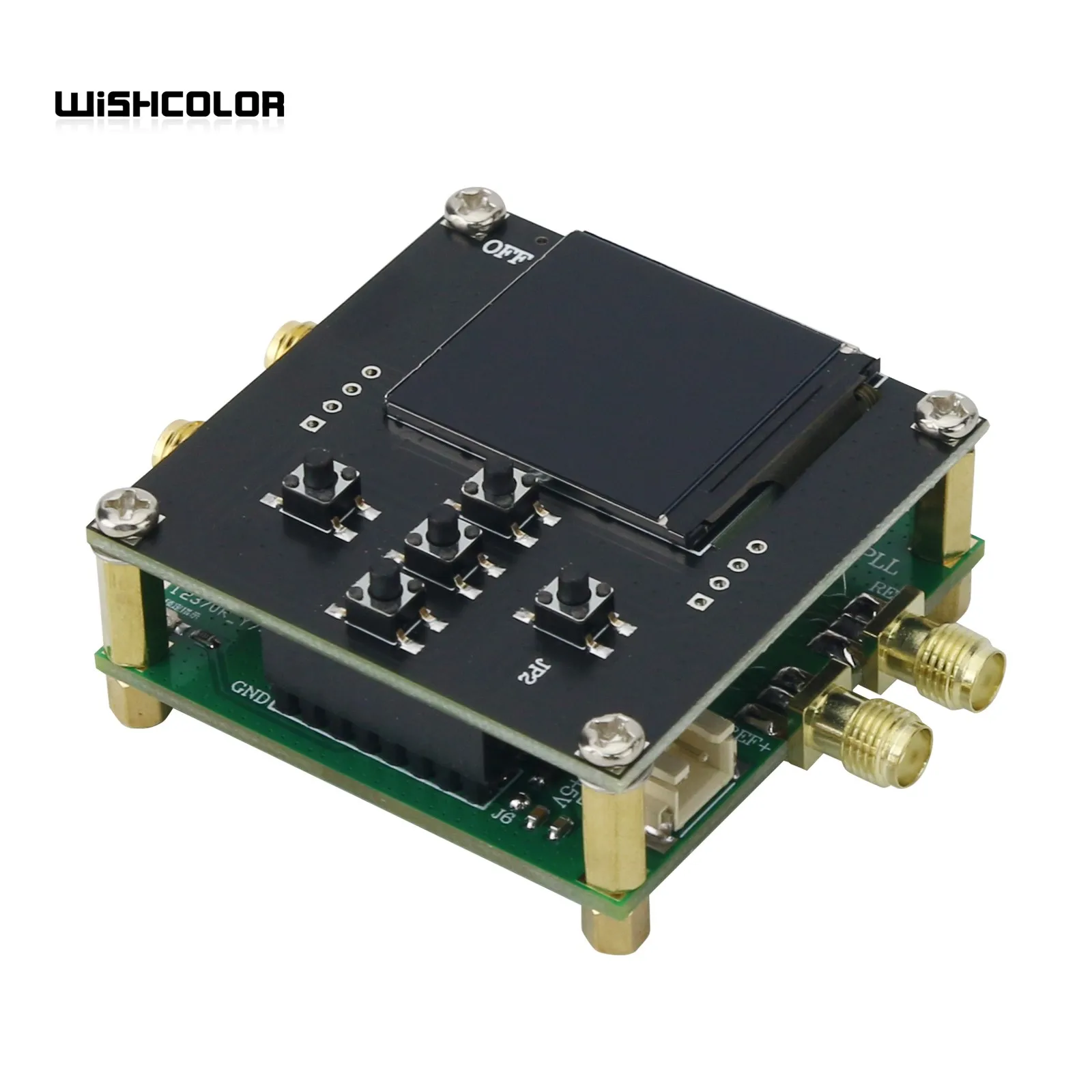 Imagem -06 - Wishcolor-placa Núcleo de Alta Freqüência com Conector Fêmea Sma Fase Bloqueado Loop Stm32 Control Board 10mhz19ghz Lmx2595 v3 Pll