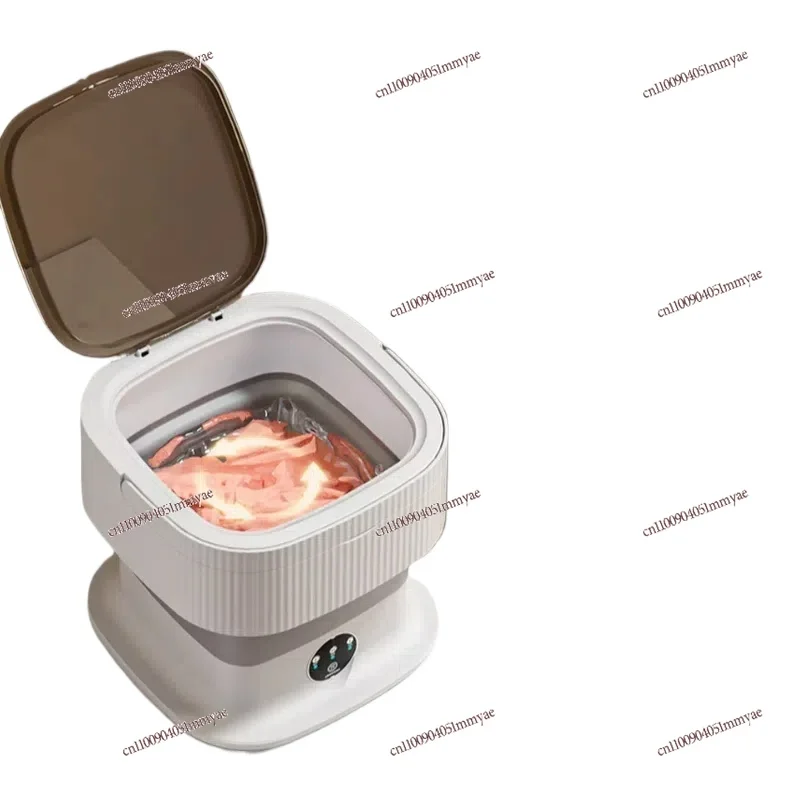 

Underwear washing machine automatic elution integrated household dormitory underwear socks children's special folding small mini