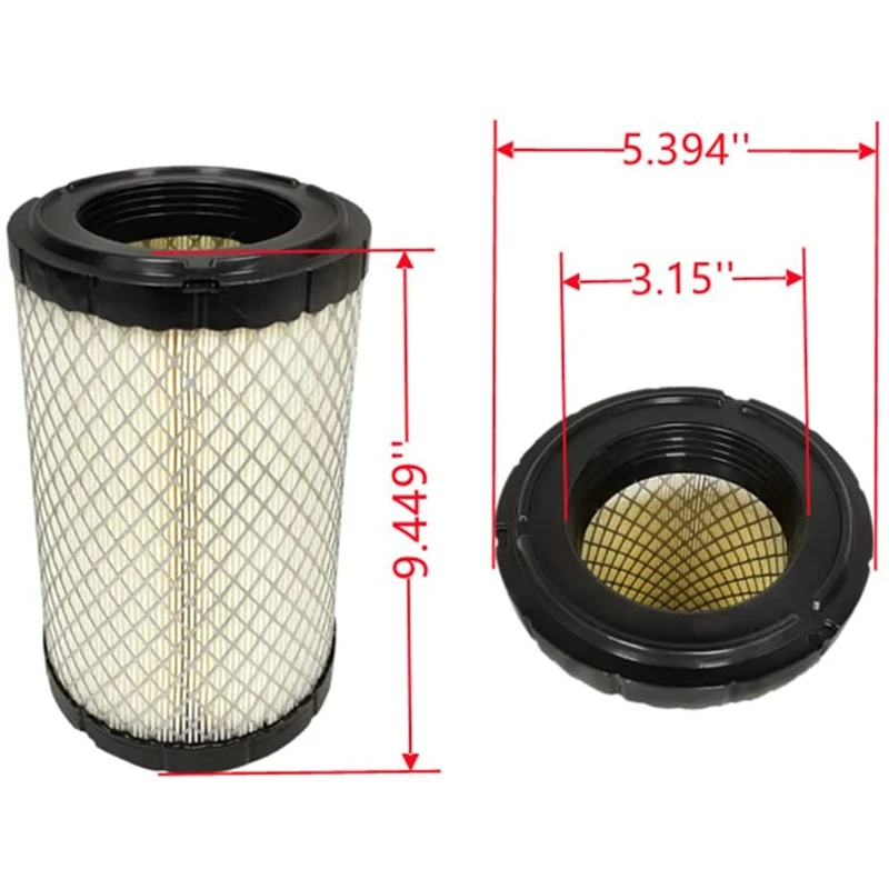 สำหรับ2020-2022 Kawasaki Teryx Krx 1000 Air Filter Elements 11013-0782