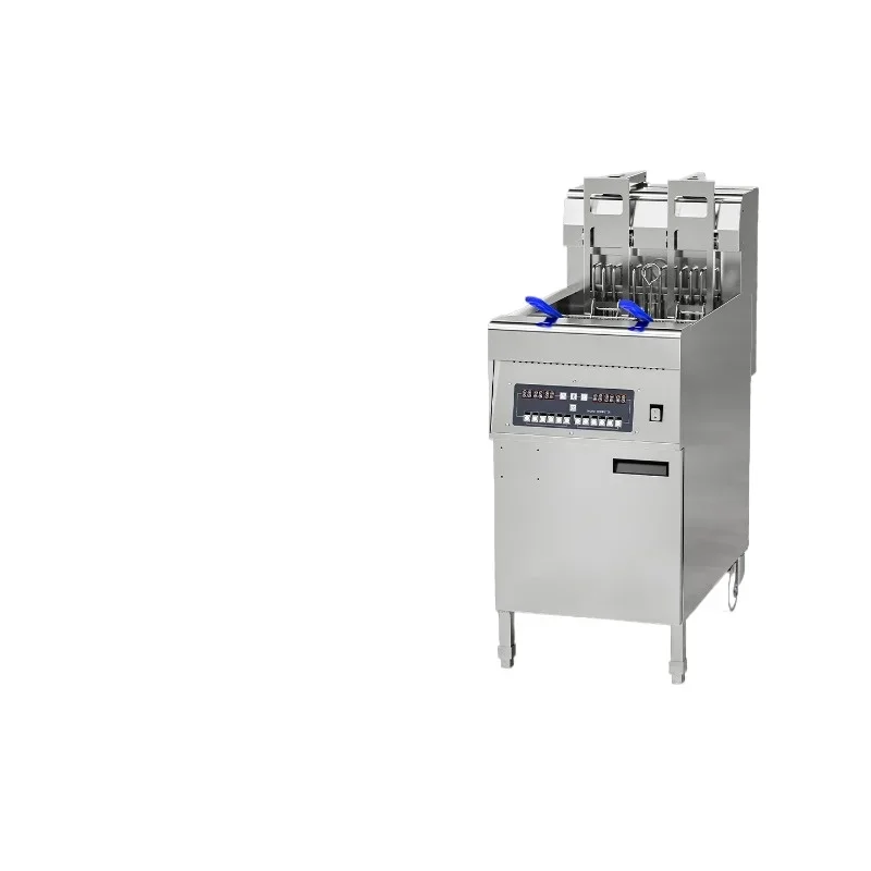 

Commercial Automatic Lifting Fryer Large Capacity Vertical Double Cylinder