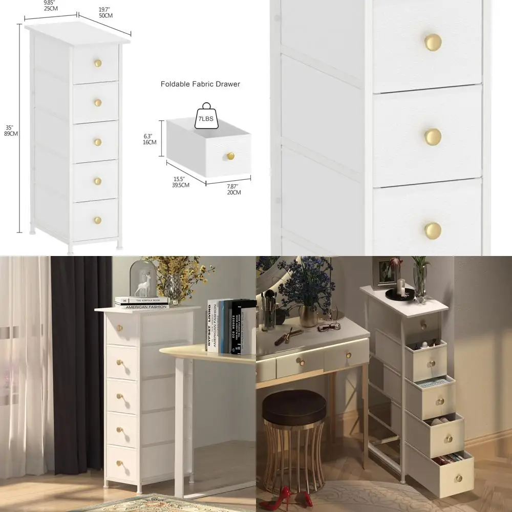 Narrow Dresser Cabi… - image