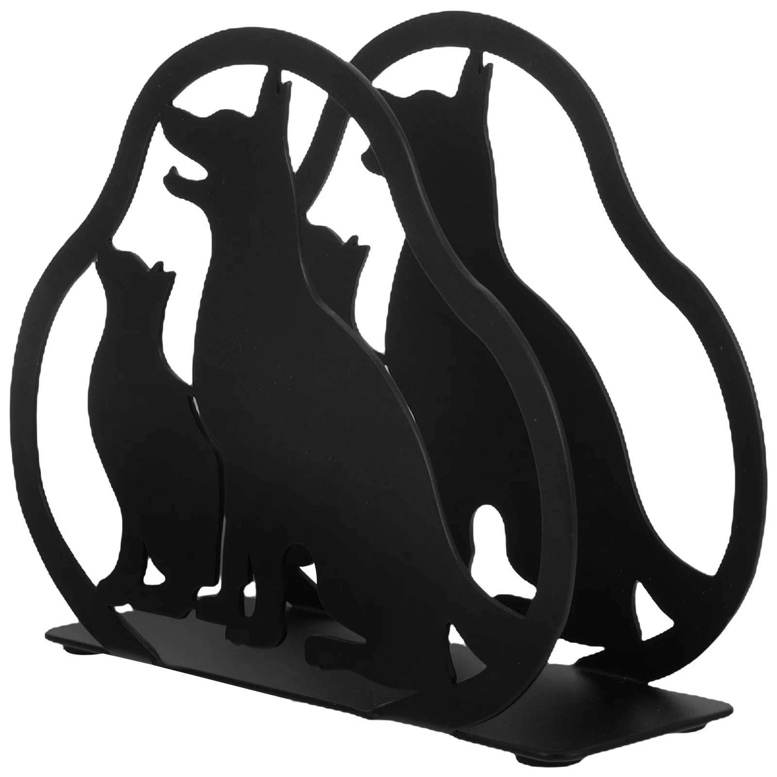 

Iron Animal Napkin Holder Durable Creative Vertical Paper Tissue Dispenser Table Kitchen Bar Decorative Organizer