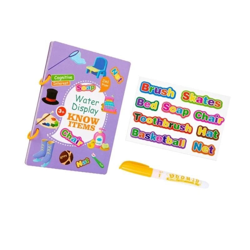 Kolorowanka wodna z długopisem dla dzieci edukacyjna sztuka książka rzemieślnicza zabawka