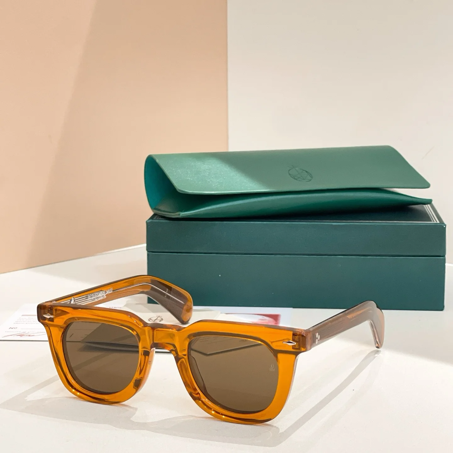 جاك ماري ماج Uv400 خلات Steampunk النظارات الشمسية للجنسين مربع السلحفاة نظارات الموضة الكلاسيكية الرجعية نظارات مصممين