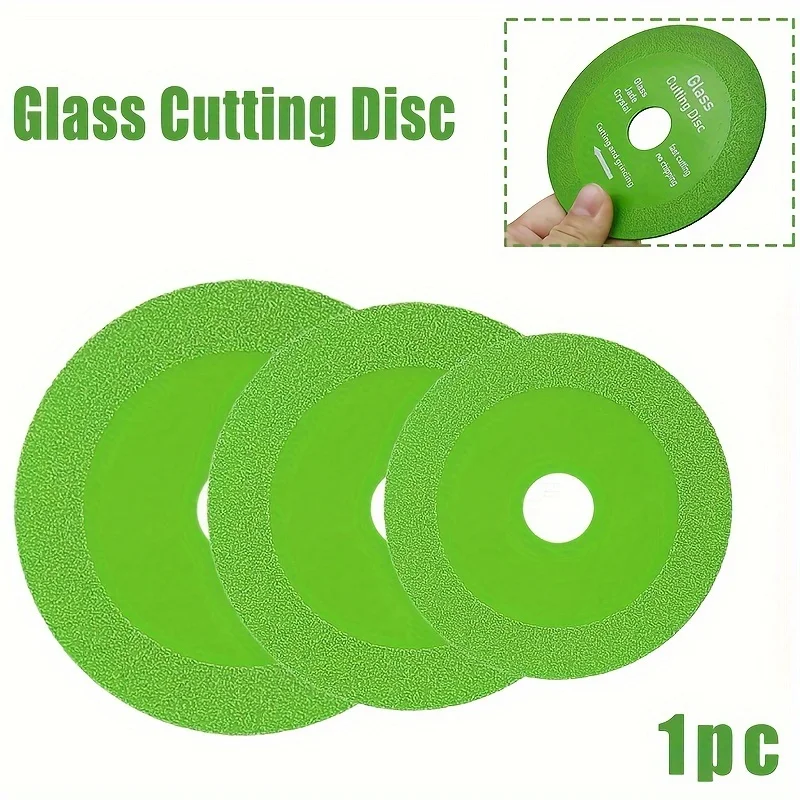 1pc 100/115/125mm Diamond Glass Cutting Blade Thin Saw Blade Durable Stone Cutting Disc For Ceramic Glass Jade Tile Marble