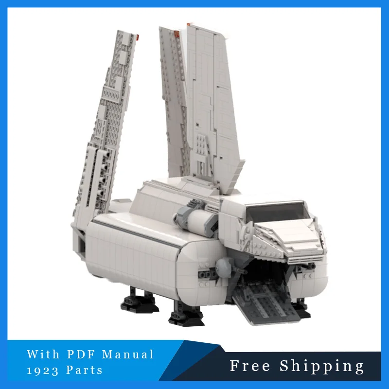 

1923 PCS Star Battle Series Sentinel-Class Shuttle Building Blocks Creative Bricks Model Children DIY Assembly Display Toy Gifts