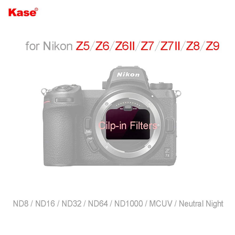 

Накладной фильтр для беззеркальных цифровых камер Nikon серии Z - Kase