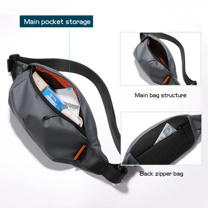 Multifuctional Waist Bag For Men Belt Bag Waist Pack Male Outdoor Travel Sports Man Belt Pouch Fashion Men Women Fanny Pack