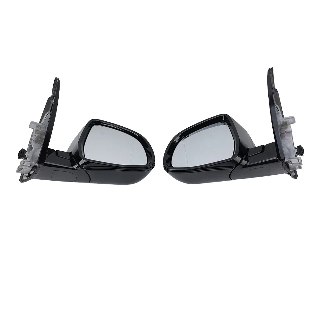 Side Rearview Mirror Assembly For BMW X3 G01 G08 2018-2023 Auto Folding Memory Heated Black Door Side Mirror Cars Accessories