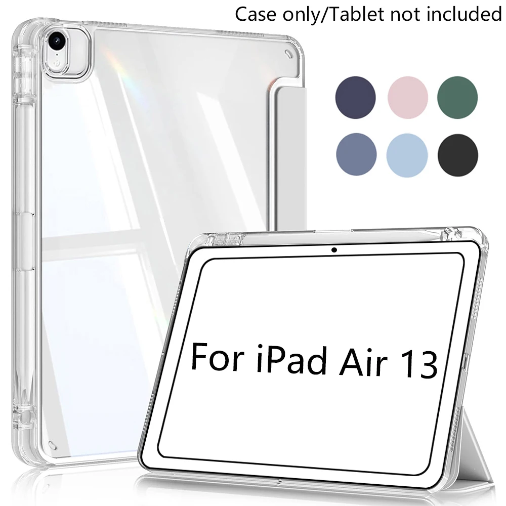 Case for iPad Air 13 inch 2024/2025/2026 M4/M3/2,Slim Smart 