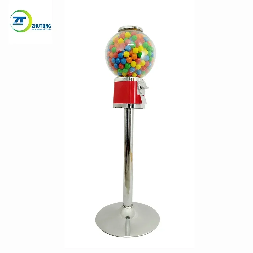 FOR Customized  small candy vending machine gumball dispenser machine with stand bracket