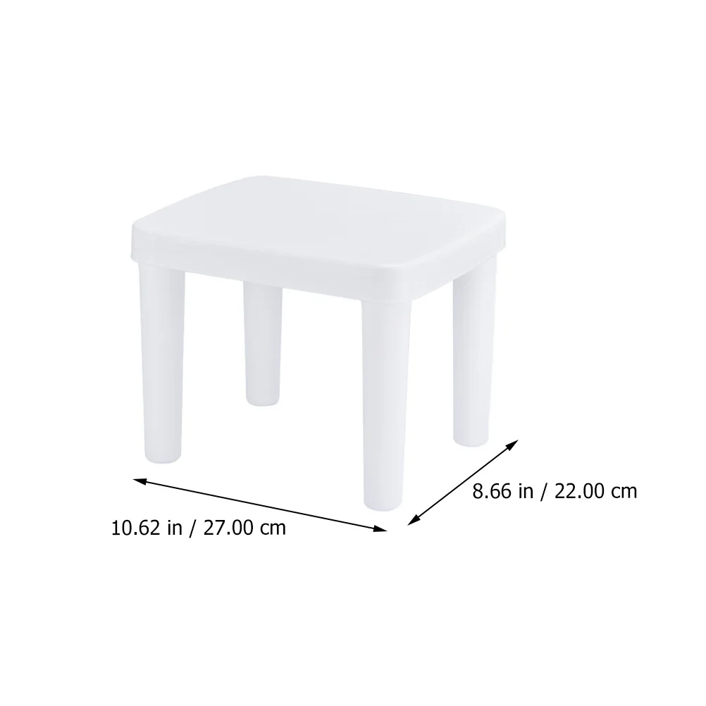 

1Pcs Children Footstool Low Stool Anti-Skid Non-Slip Bathroom Household Furniture Square Kid Stool Non-Slip Footstool