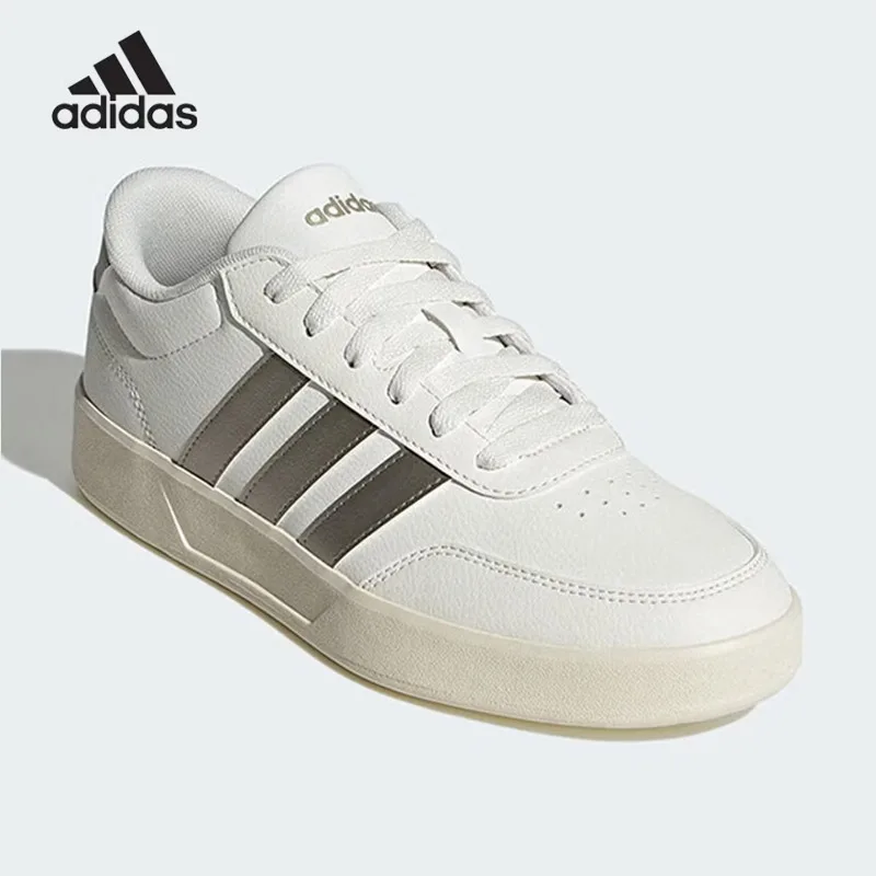 Adidas Casual Shoes Women's Shoes 2026 Summer New Sports Shoes VL Court 3.0 Retro Dexun Shoes Low-top Board Shoes JR3561