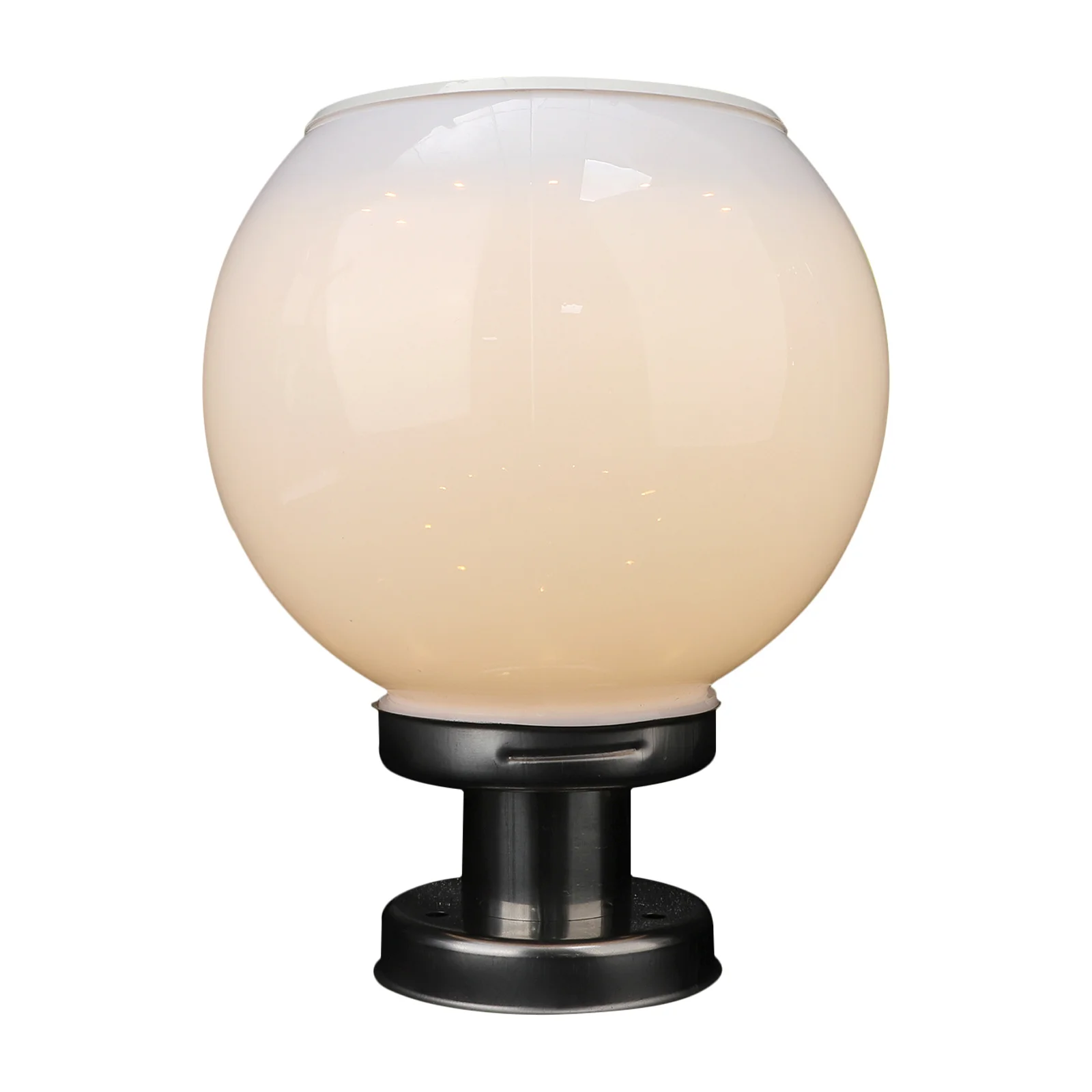 

Solar Post Light Outdoor Fence Lamp Warm Led Decorative Lighting For Garden Courtyard Pathway Landscape Security Solar Powered