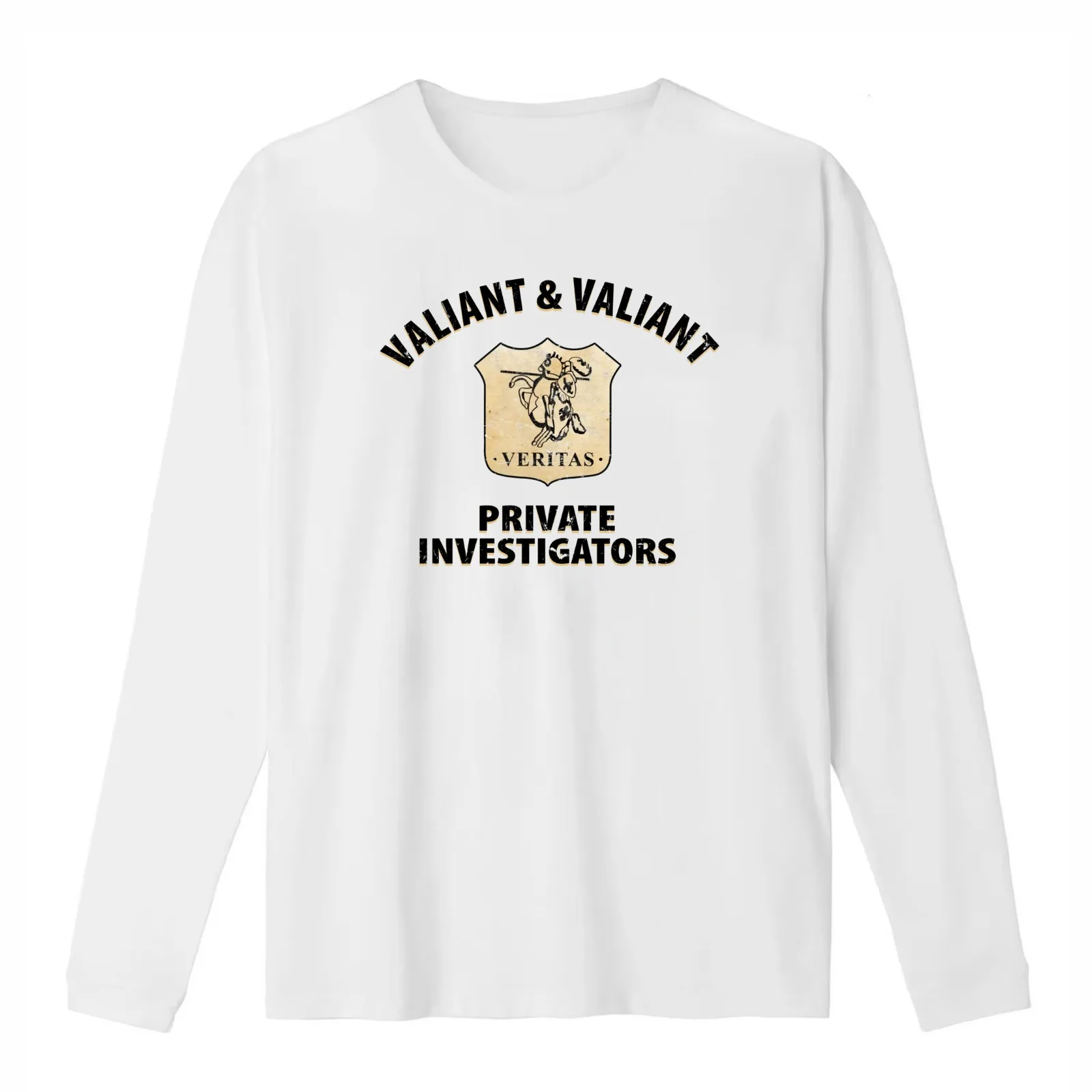 Valiant and Valiant Logo inspired by Who Framed Roger Rabbit T-Shirt Summer Casual Cotton Tee Oversized Streetwear Tops