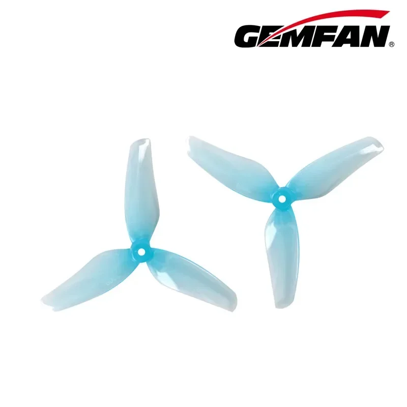 12 Paar (12cw + 12ccw) Gemfan Orkaan 2009 51Mm 3-bladige Propeller (Willekeurige Kleur) Voor Fpv 2Inch Micro Indoor Drone 1002 1102