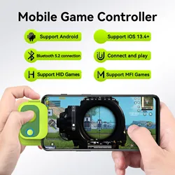 Dragon kontroler do gier na telefon komórkowy Gamwing AoBing Mini Bluetooth 5.2 Gamepad dla androida i iOS wsparcie Tablet PC