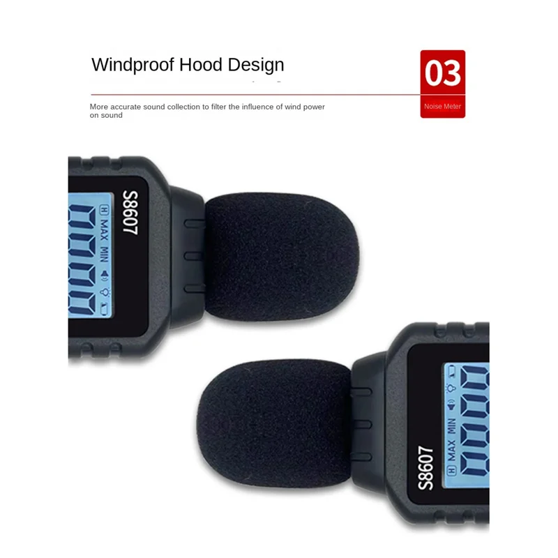 

AY14-цифровой измеритель уровня звука, измеритель звука для домашней улицы в классе, измеритель дБ 30-130 дБА для измерения шума, считыватель децибел шума