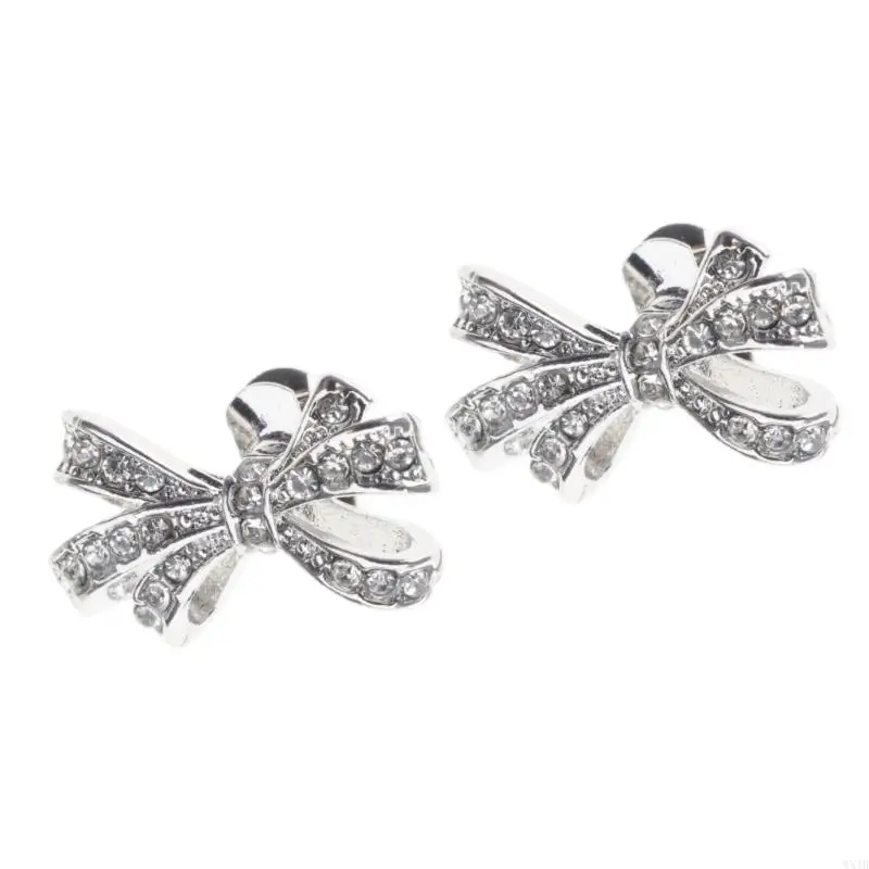 Stylish Zircon Alloy Earphone Clip Effortless Installation Process for Freeclip Wireless Earbud Corrosion Protections 