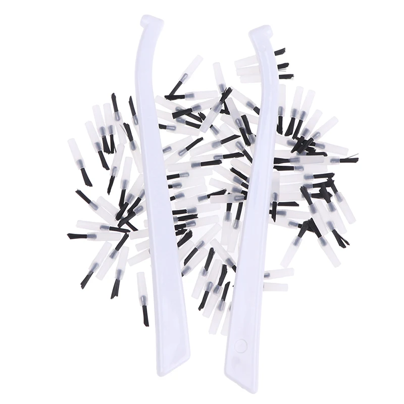 2/100PCS Dental Disposable Composite Brush Tips/Brush Handles For Dental Clinic Supplies